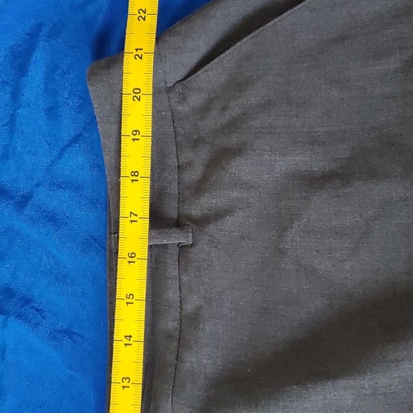 Lane Bryant sz 20 gray high rise wide leg pants - Picture 4 of 8